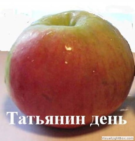 Яблоня Татьянин день
